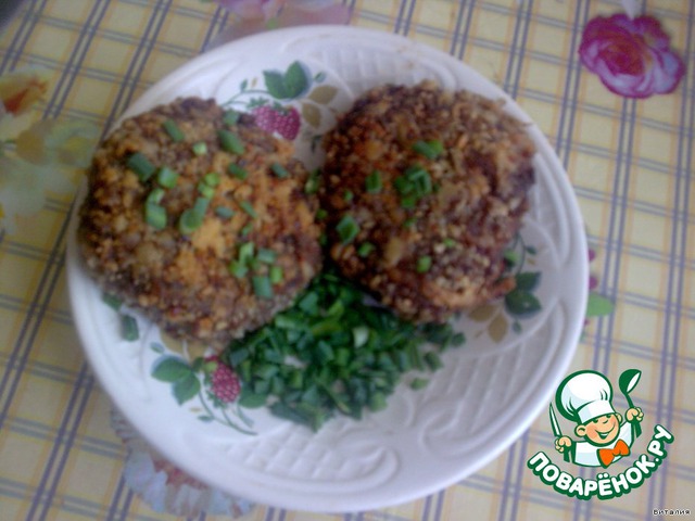 Zrazy with mushrooms and egg