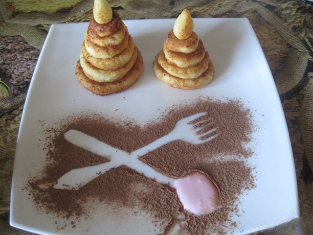 Cheesecakes with cottage cheese 