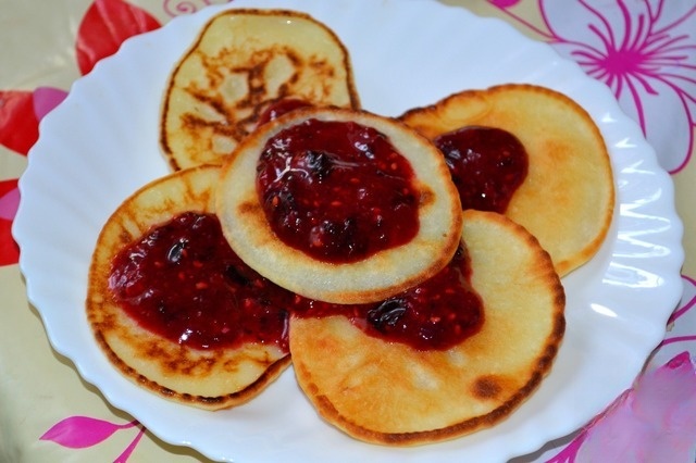Pancakes made from rice flour