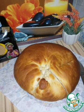 Сдобный пирог с мюсли 