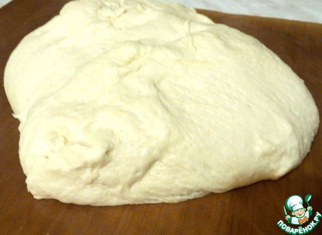 Молочный хлеб с мукой 