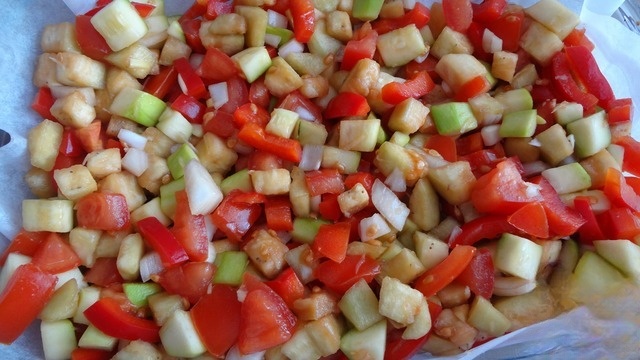 Овощи в маринаде