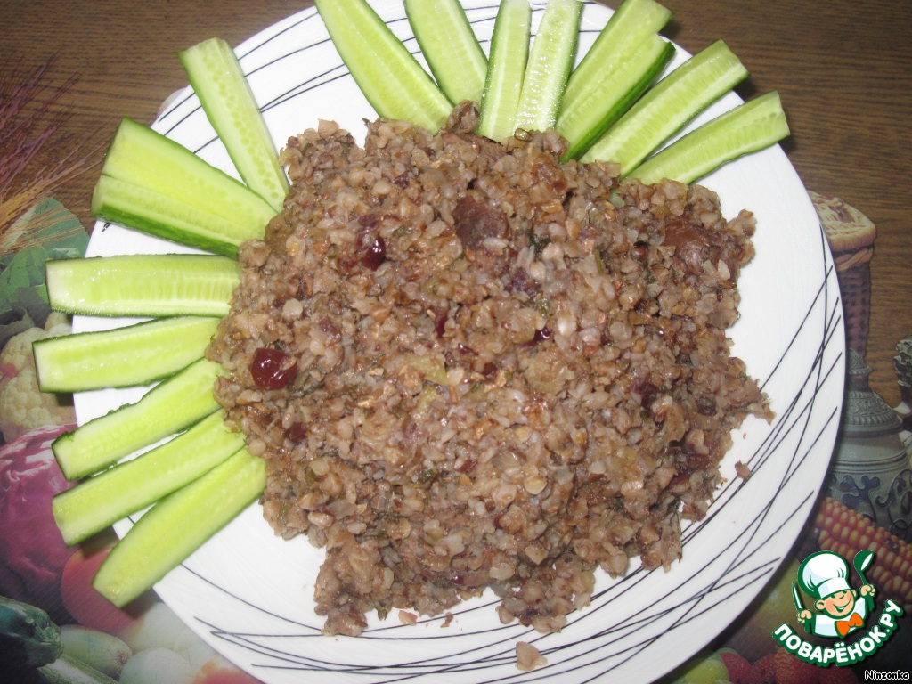 Ventricles with buckwheat