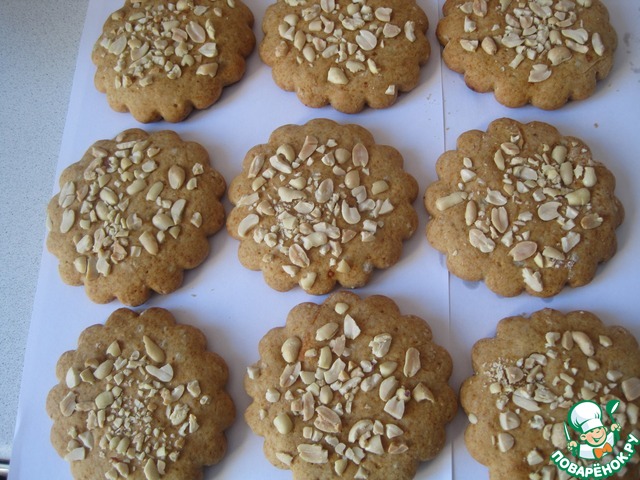 Постные медовые коржики