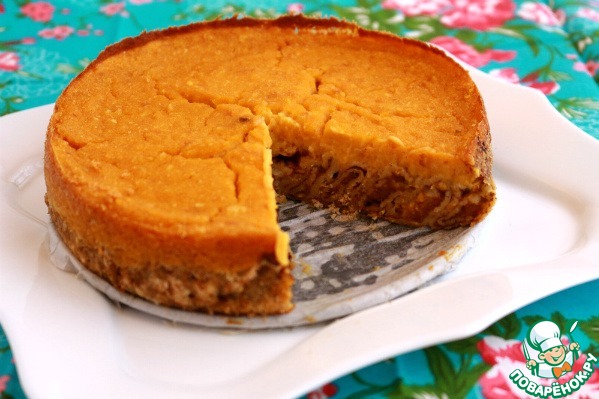 Pumpkin pancake cake