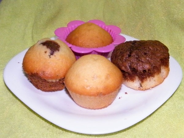 Кексы-маффины двуликие