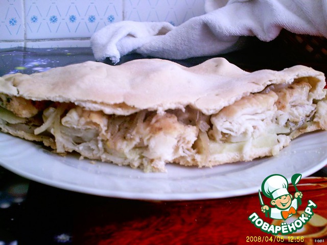 Рыбно-картофельный пирог