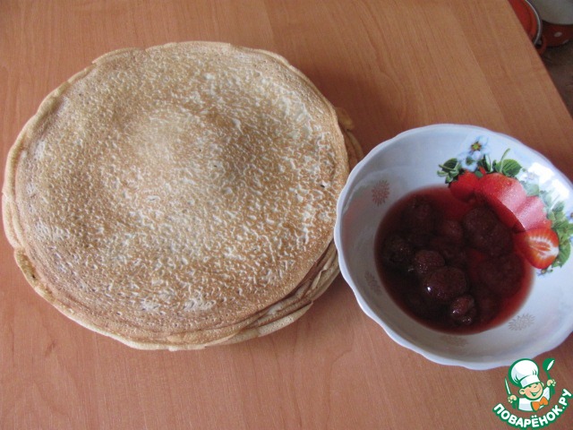 Pancakes are the most common