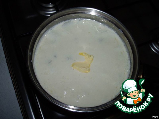 Картофель в сметане