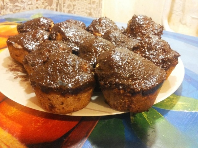Honey chocolate cupcakes