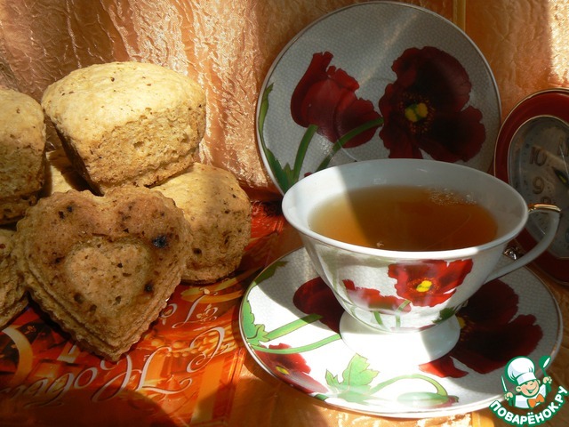 Oat muffins with a surprise