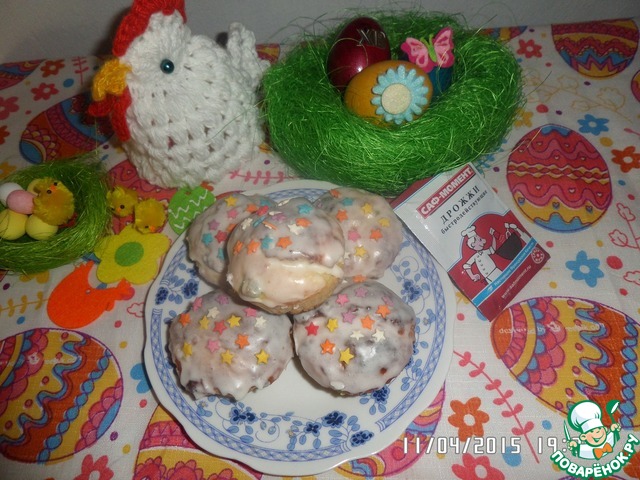 Пасхальные куличики-малышки