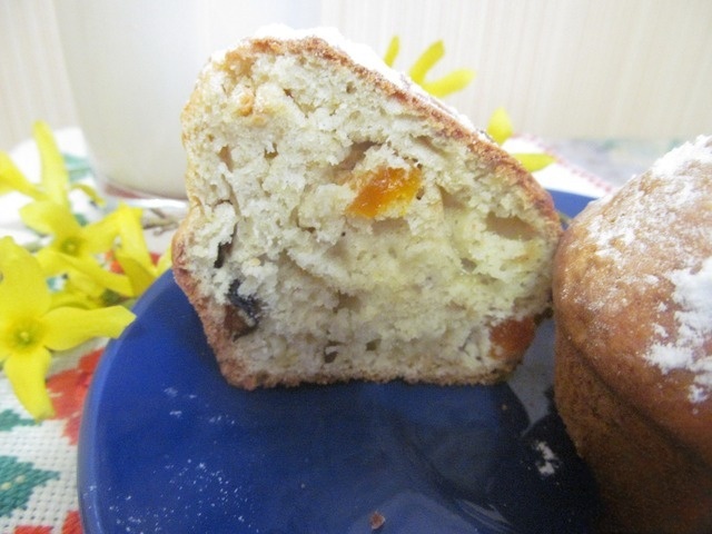 Маффины с чечевицей и сухофруктами