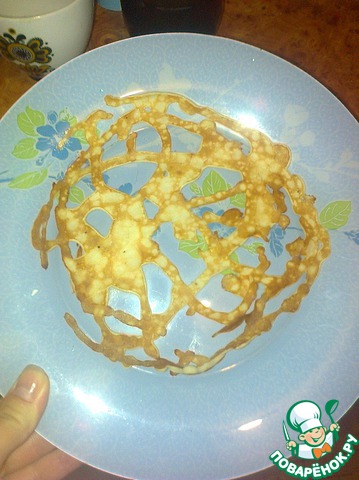 Pancakes from a bottle
