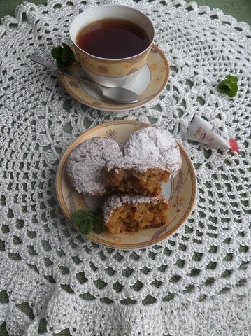 Buckwheat muffins with raisins