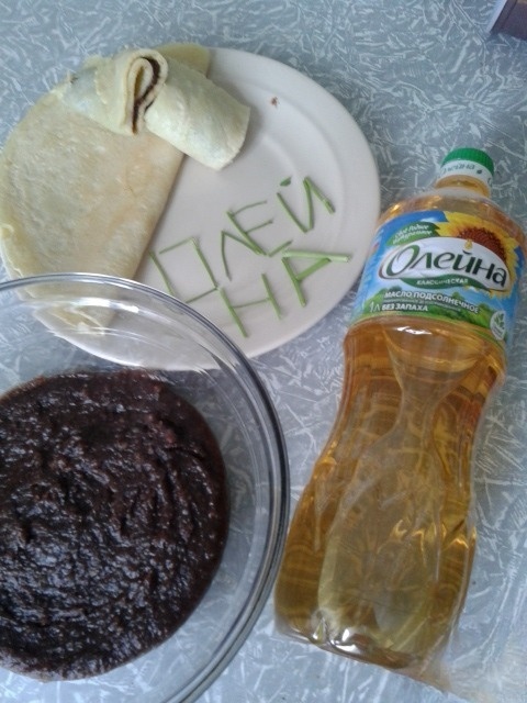 Filling-pasta with walnut