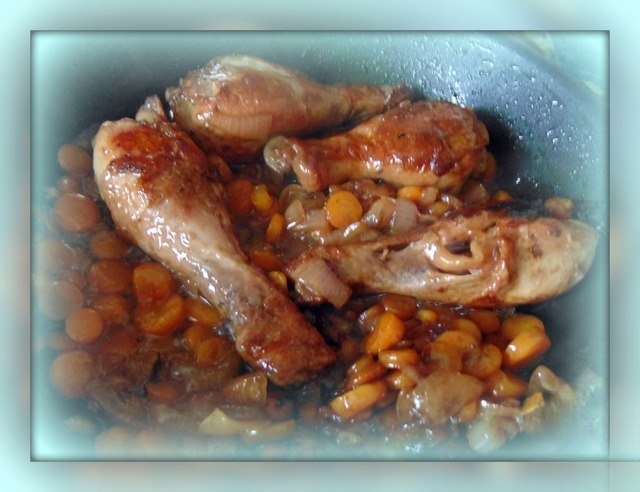 Chicken with carrots