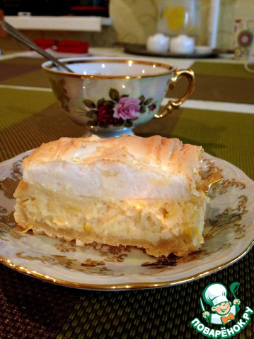 Lemon meringue pie