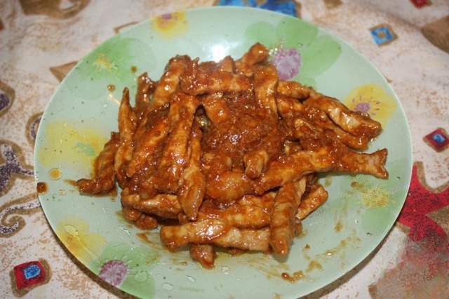 Pork in Peking sauce