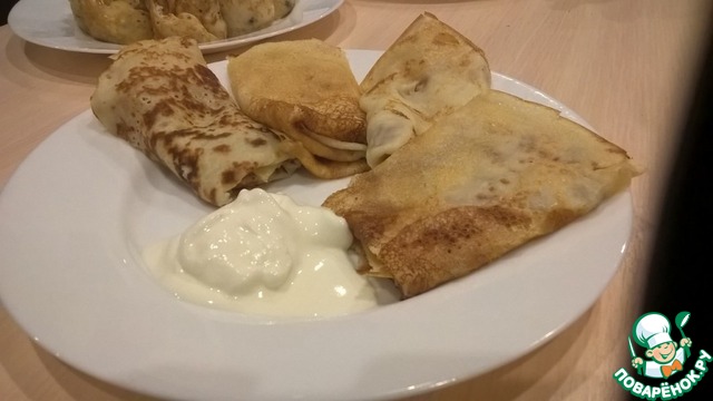 Cottage cheese pancakes