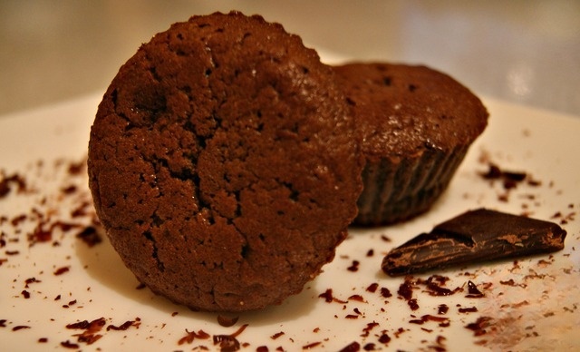 Spicy chocolate muffins 
