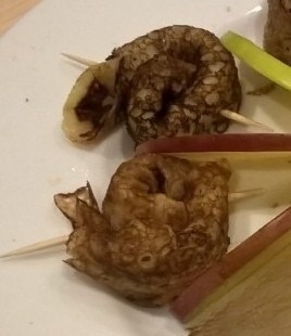 Яблочные блины