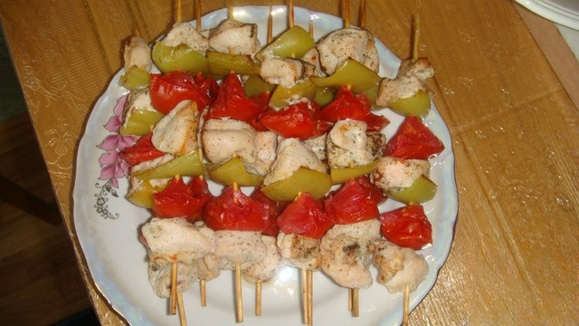 Шашлык из курицы