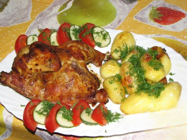 Курочка к ужину