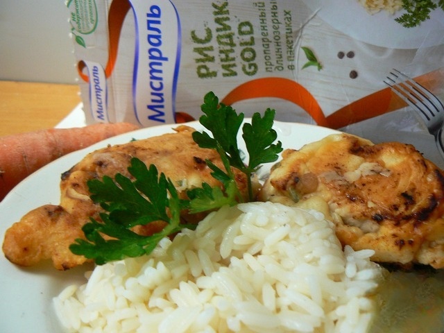 Куриные рулетики в кляре