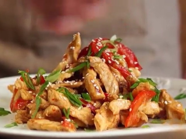 Курица в соусе терияки