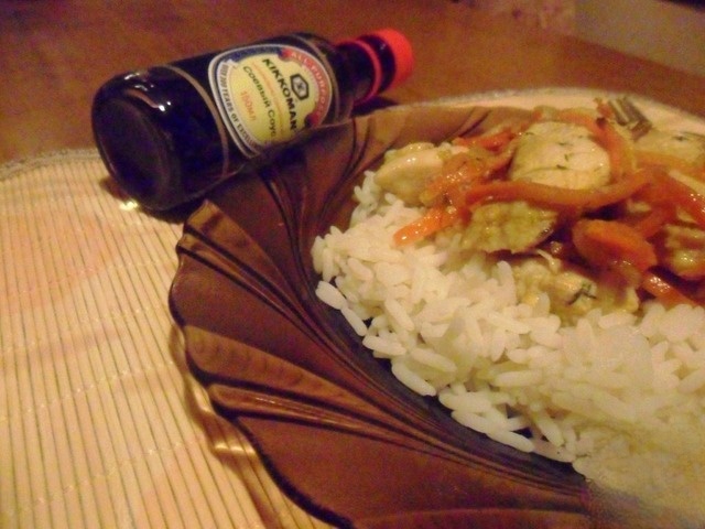 Курица с морковью