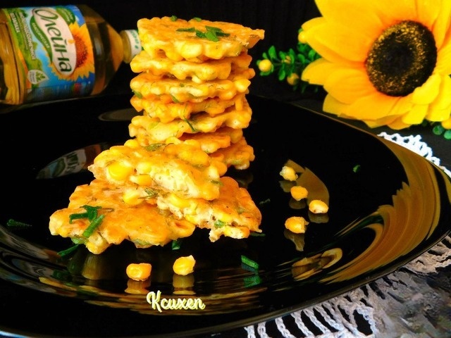 Vegetable fritters corn
