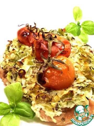 Свинина с цуккини в духовке