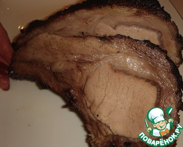 Baked pork loin chops