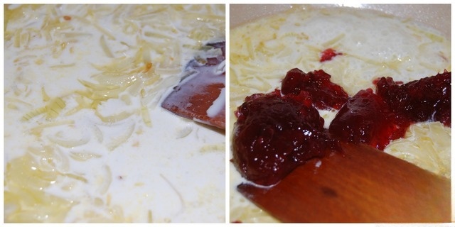 Hepatic roses with cranberry sauce D arbo