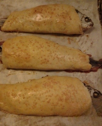 East European fish under a blanket