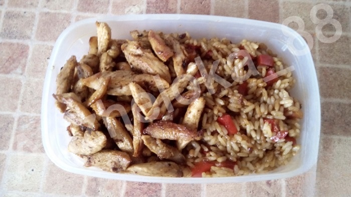 Рис с острой курочкой, для тех, кто любит погорячее