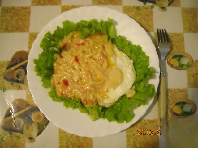 Scrambled eggs in Italian