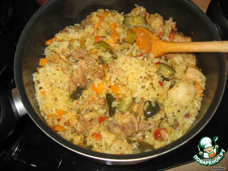 Пловешник с огурцами