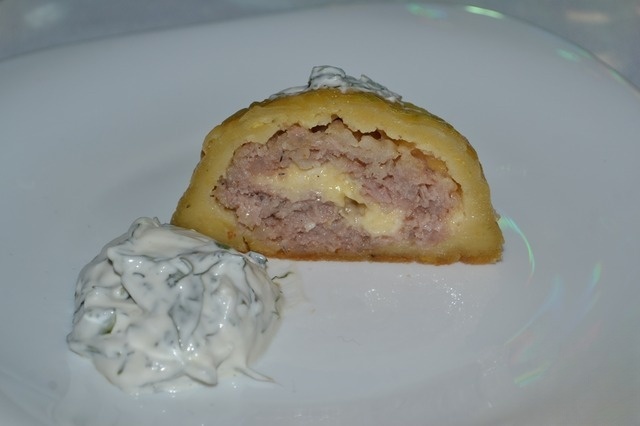 Zrazy in a mess of fur