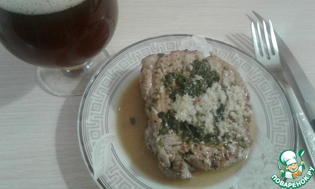 Отбивная в фольге