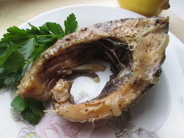 Carp in beer in Moscow