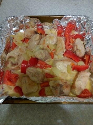 Курица в кокосовом молоке