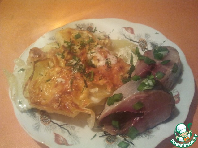 Картофель в пивном соусе