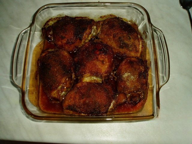 Куриные бедрышки в соевом соусе