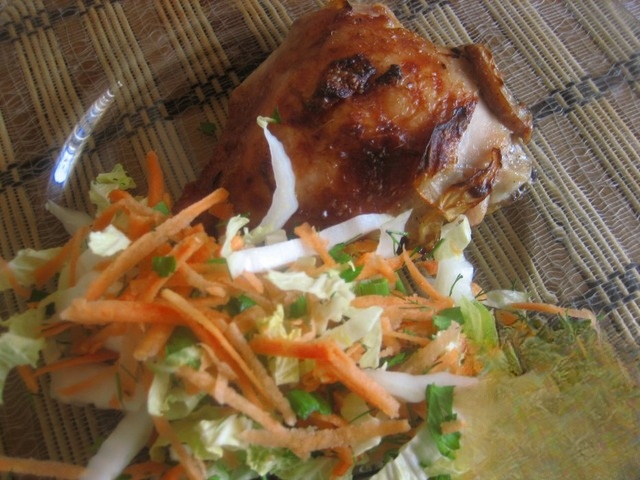 Пьяная курочка с грибами