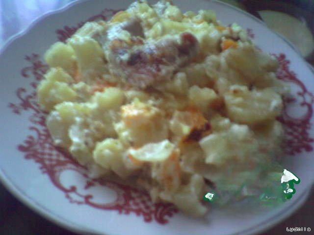 Запеканка овощная с мясом