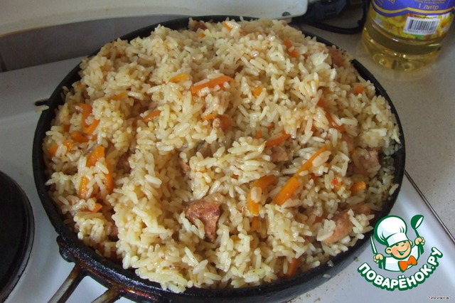 Pilaf at home