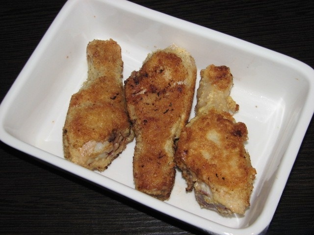 Куриная голень в кокосовой шубке