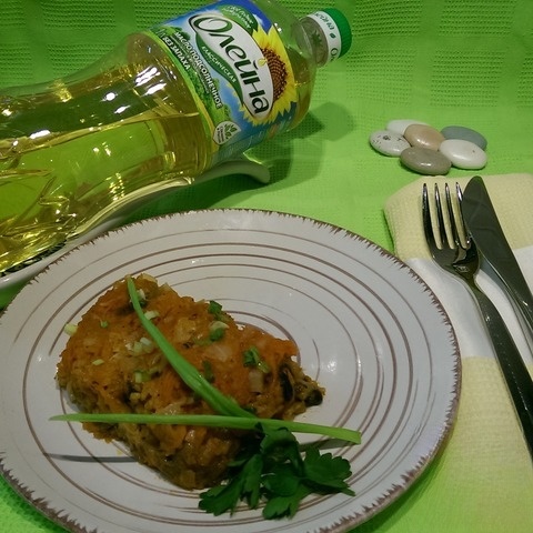 Lean very lazy cabbage rolls